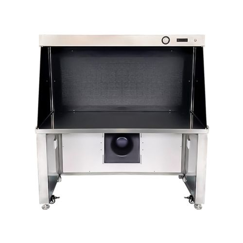 ZSUN Hood Phòng thí nghiệm kinh tế SUS 304 Bàn sạch bằng thép Dòng khí lọc đơn hướng