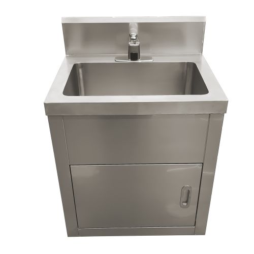 Bồn rửa tay thương mại một người bằng thép không gỉ Thiết bị chăm sóc sức khỏe