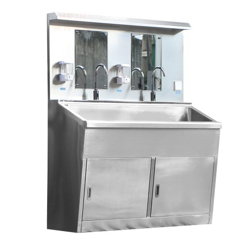 Thiết bị chăm sóc sức khỏe vệ sinh và khử trùng bồn rửa tay đôi