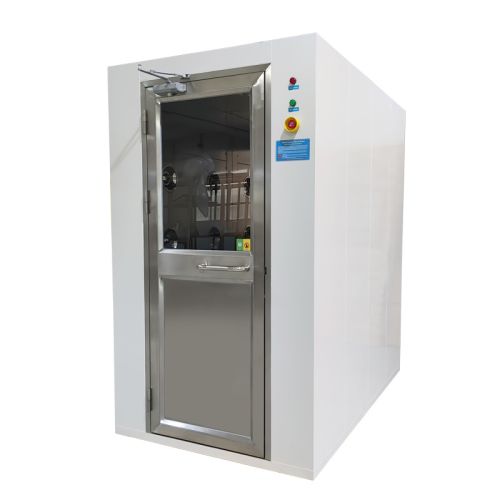 Vòi hoa sen khí bằng thép không gỉ 201 đạt chuẩn GMP | 1240x2000x2100mm | Luồng khí đôi đạt chuẩn dược phẩm