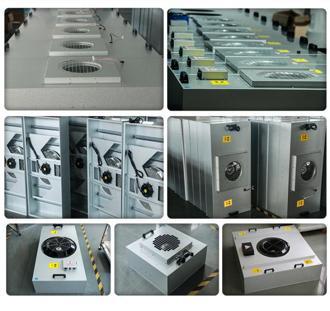 Bộ lọc quạt phòng sạch di động MRJH 50Hz Bảo trì dễ dàng 8