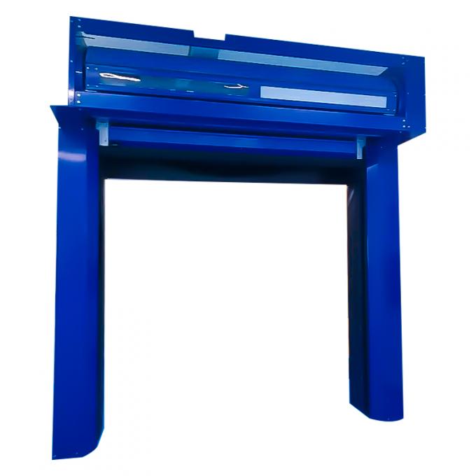 Cửa cuốn điện chống cháy nổ ngoài trời cho nhà để xe bằng vải chống cháy nổ 1