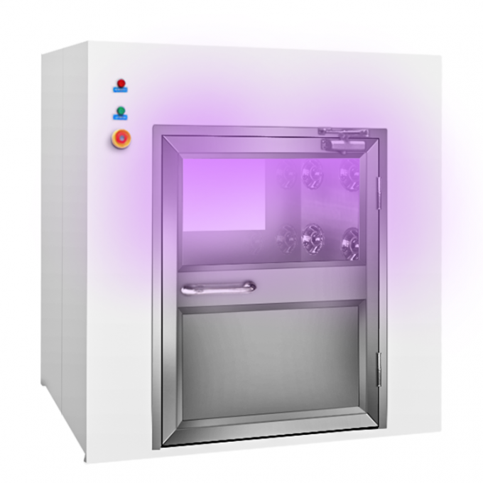 Hộp truyền điện động bằng thép không gỉ Hộp truyền điện UV phòng sạch 0