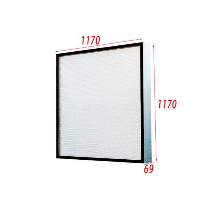 Bộ lọc Hepa lưu lượng cao OEM H13 H14 U15 U16 Bộ lọc không khí loại bỏ hạt tiếng ồn thấp 8