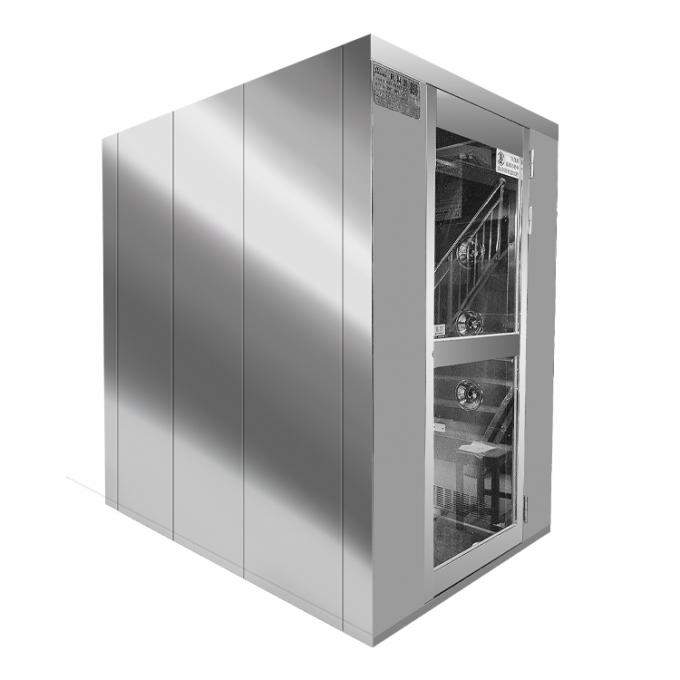 Tủ tắm khí phòng sạch bằng nhôm, thép sơn tĩnh điện tùy chỉnh / SUS304 4