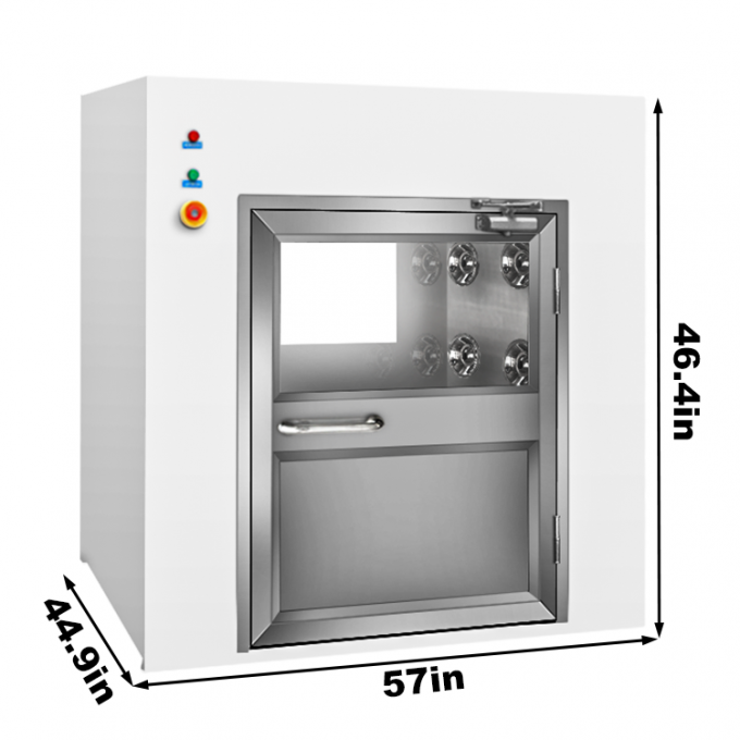hộp đựng khí tắm tia cực tím bằng thép không gỉ 304 hộp đựng khí thổi tầng sản xuất 2
