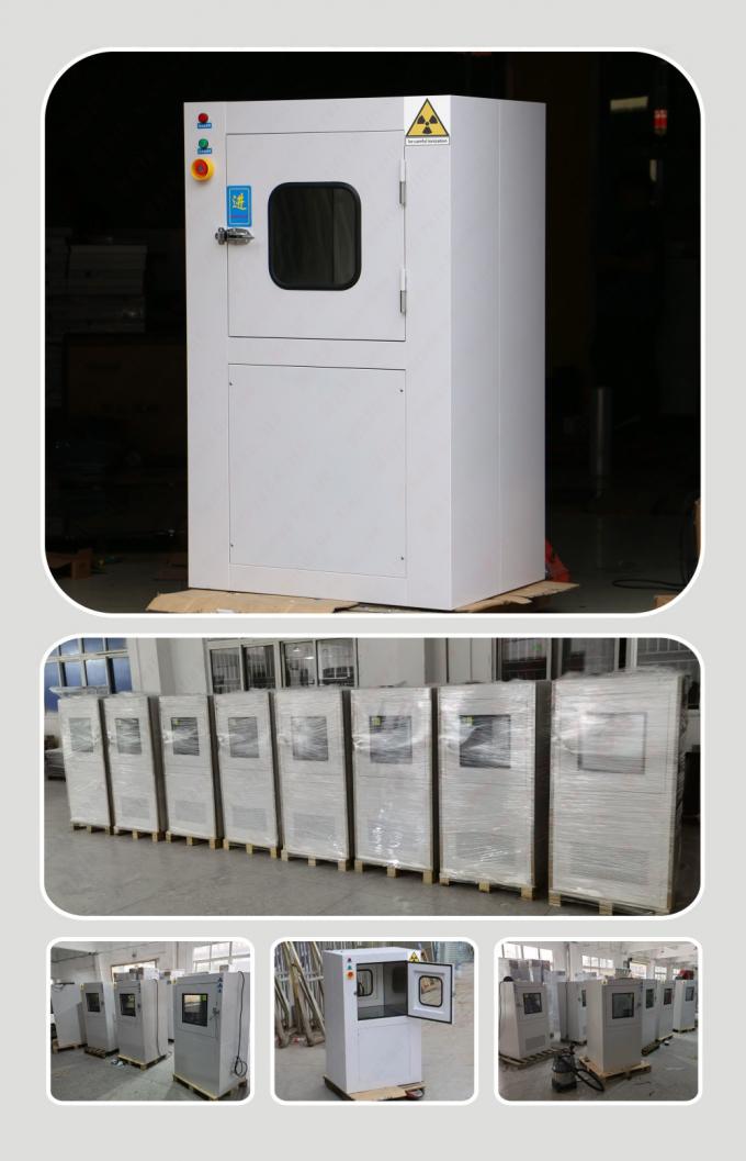 MRJH Cửa liên động điều khiển bằng tay một tầng, bên ngoài, hoàn thiện bằng tôn cán nguội, bên trong bằng thép không gỉ, buồng tắm khí, hộp chuyển đồ 3