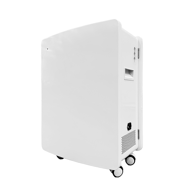 Máy lọc không khí công nghiệp di động hiệu suất cao, nhỏ gọn, kháng khuẩn 1