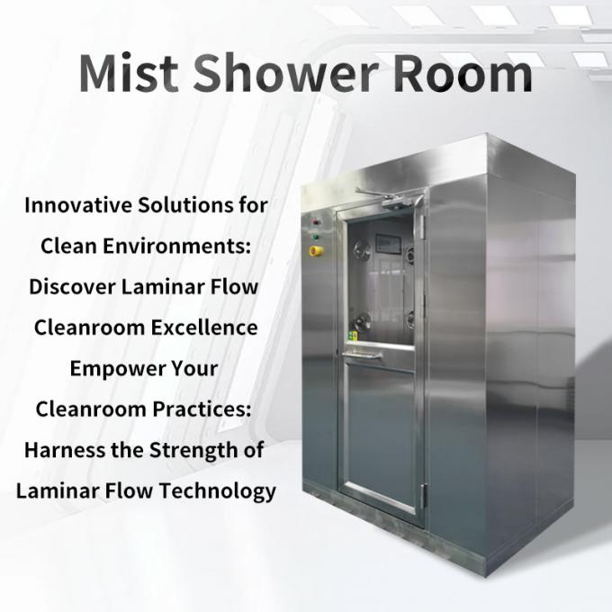Phòng tắm phun sương có thể tùy chỉnh với thời gian tắm có thể điều chỉnh từ 0-99 giây 0