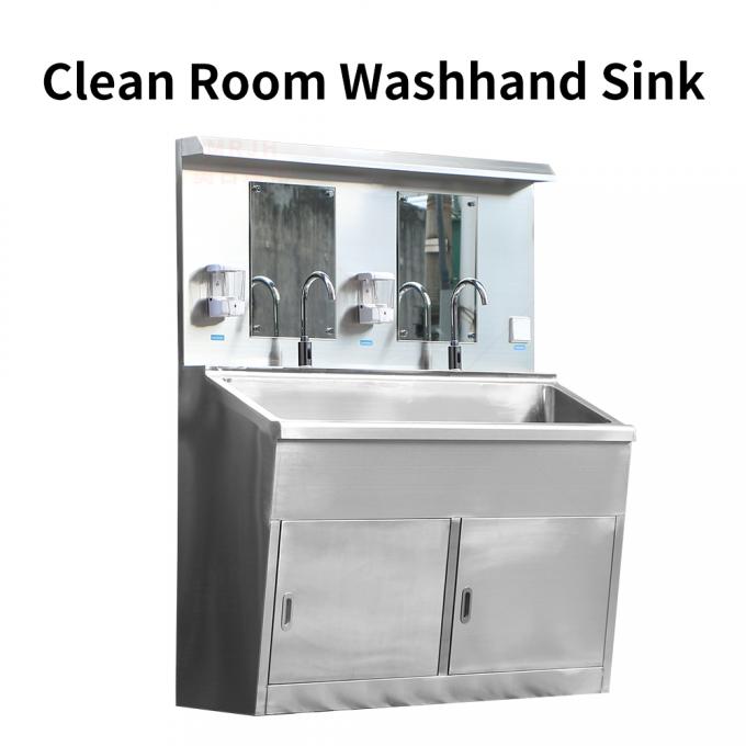 Thiết bị chăm sóc sức khỏe vệ sinh và khử trùng bồn rửa tay đôi 0
