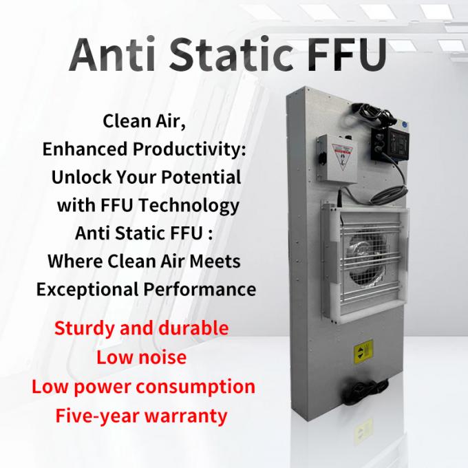 Bộ lọc quạt FFU Hệ thống lọc không khí cho thiết bị phòng sạch 0