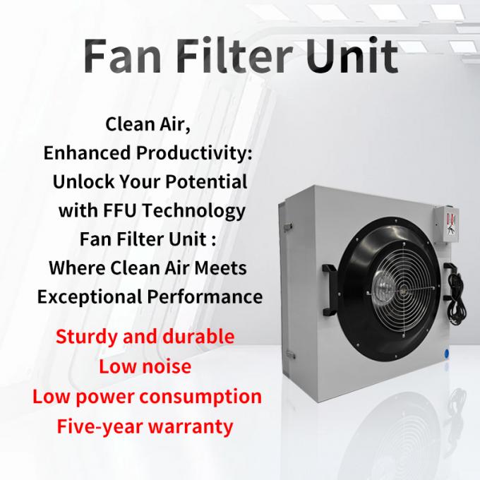 Sơn phủ kẽm lạnh FFU Air Purifying H13-U17 cho thiết bị phòng sạch 0