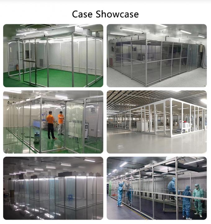 Phòng sạch ISO 5 với hệ thống HEPA FFU | Thiết kế dạng mô-đun và di động cho phòng thí nghiệm/thiết bị điện tử 6