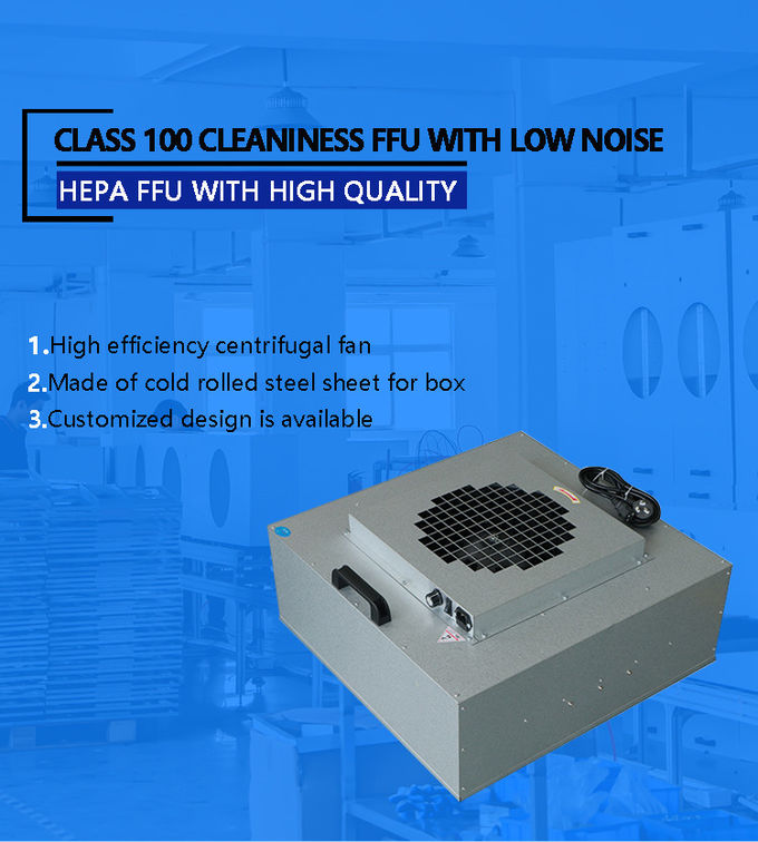 Chế độ điều khiển thủ công / máy tính FFU Phòng sạch H13 H14 U15 U16 Mức lọc 6