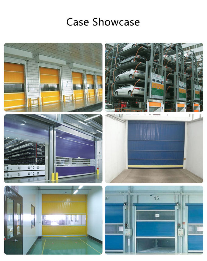 Cửa cuốn tự động công nghiệp | An ninh tốc độ cao 2.0m/giây cho nhà kho và nhà để xe 5