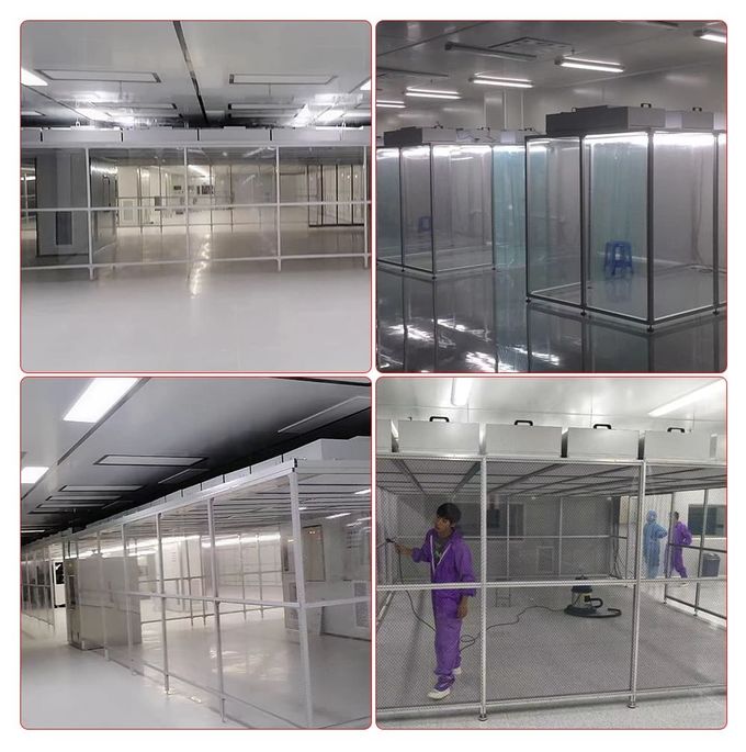 Phòng sạch ISO 5 với hệ thống HEPA FFU | Thiết kế dạng mô-đun và di động cho phòng thí nghiệm/thiết bị điện tử 7